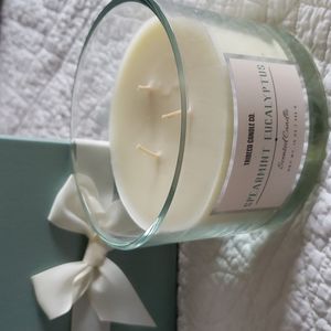 Tribeca Candle Co. Spearmint Eucalyptus scented soy candle